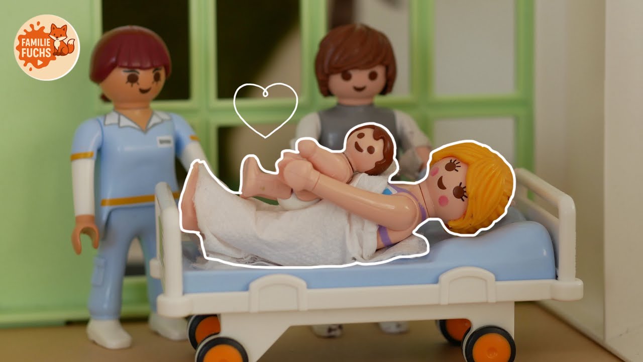 Die Geburt 🍼😱💗/Playmobil Krankenhaus Geschichte für Kinder 👼🏻