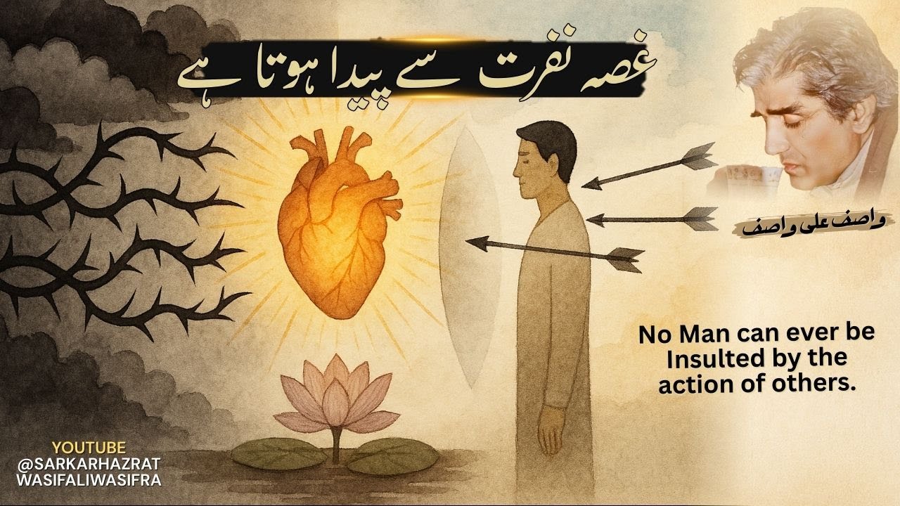 Gussa Nafrat Se Paida Hota Hai? - Hazrat Wasif Ali Wasif Ki Nazar Mein