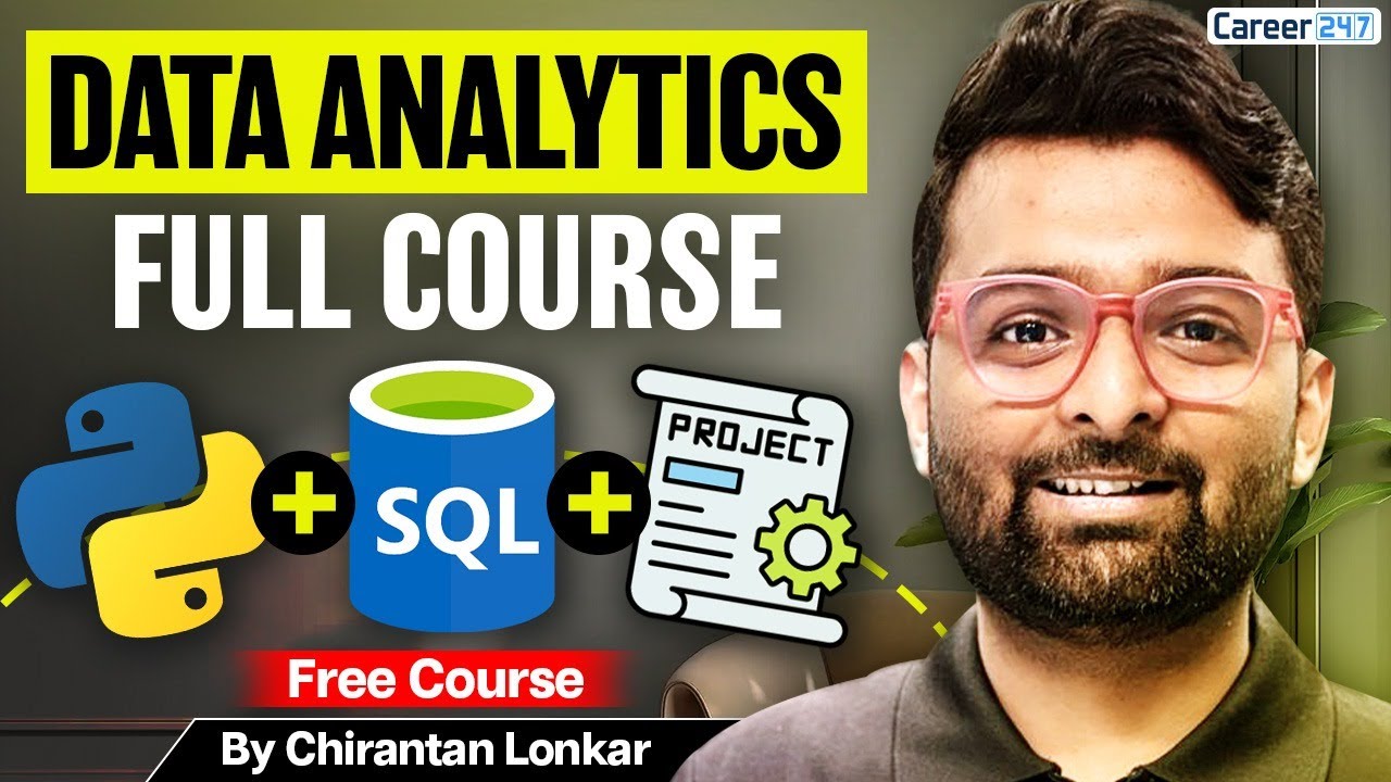 Data Analytics Complete Course | How to become a Data Analyst? | Complete Roadmap for Data Analyst
