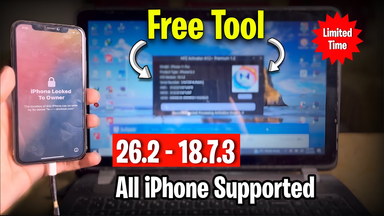 iCloud Unlock in 2026 : How to bypass iPhone on 26.2 ( XR - 17 Pro Max ) 100% Method Work #Bypass 