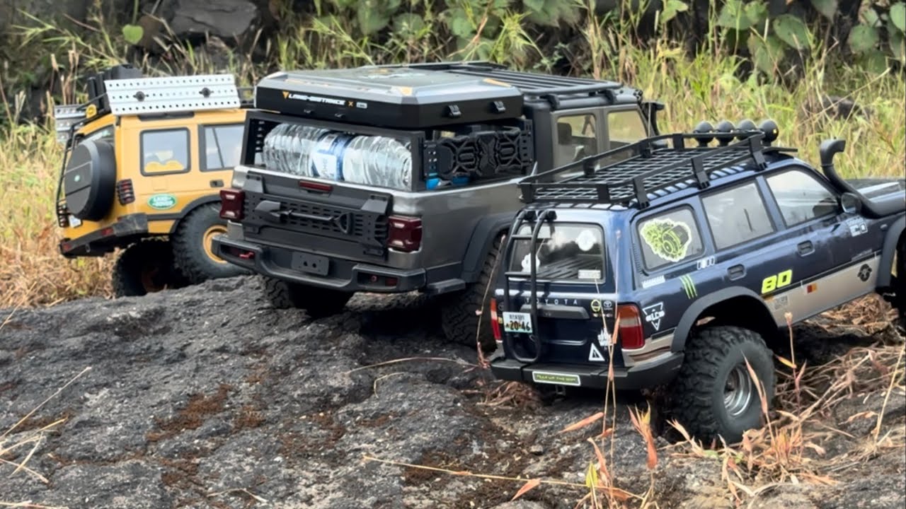 NEW FMS FCX10 LAND ROVER CAMEL TROPHY EDITION DISCOVERY | RLAARLO JKO7 PRO | FMS FCX10 LC80 V2 #rc 