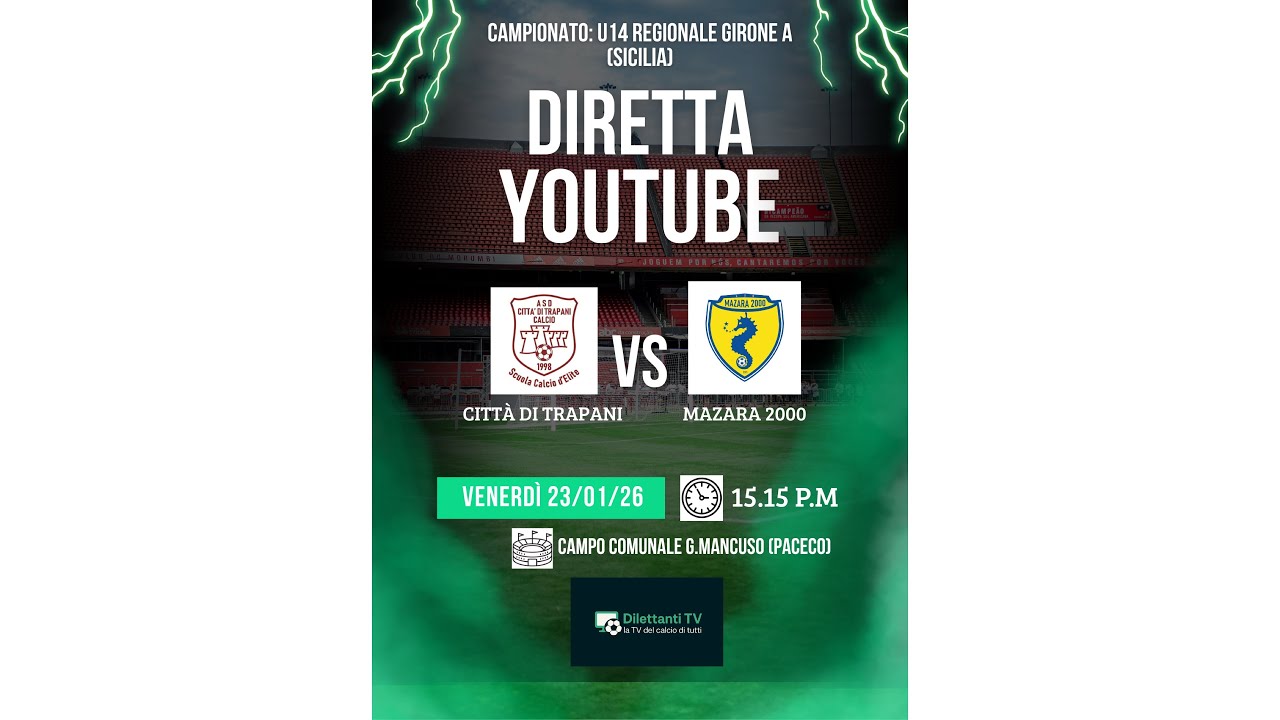 Città di Trapani-Mazara 2000 U14 regionale Full Match