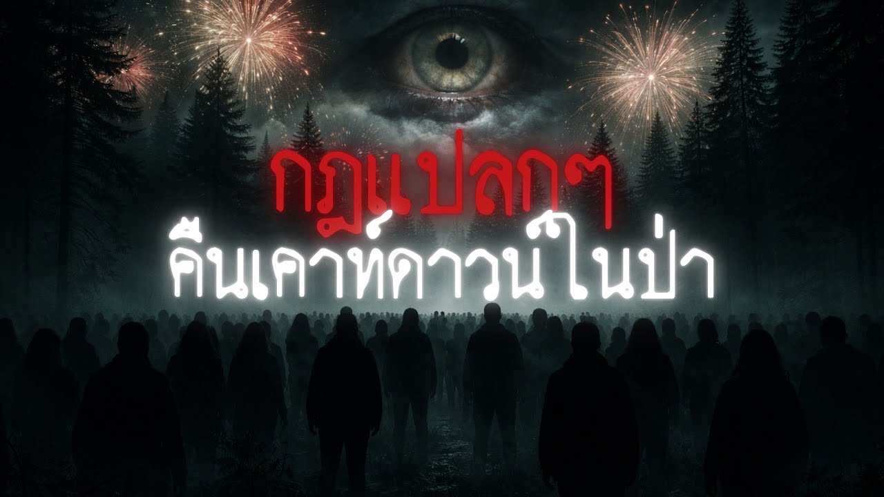 มีคนยื่นกฎแปลกๆให้ผมตอนเคาท์ดาวน์ในป่า ปี 2025 - Rules of horror