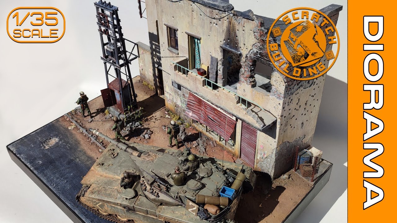 6# Diorama 1/35 - West Beirut 1982 + Highlights