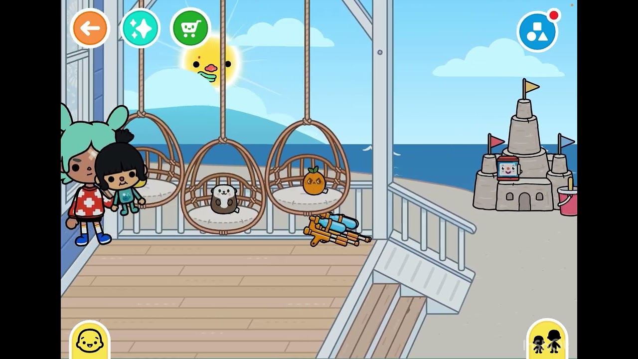 Вторая часть Toca Boca 🤍👍￼