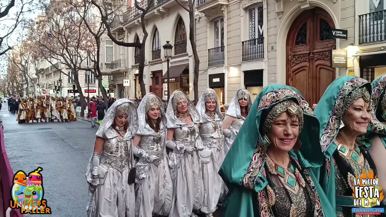 Gran Parada Mora FALLA CONDE SALVATIERRA - CIRILO AMOROS - MERCADO DE COLON 2026
