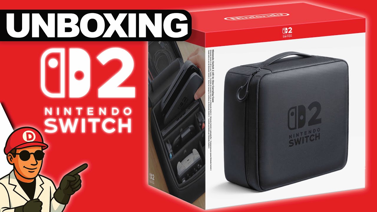 📦 Unboxing the Nintendo Switch 2 All-In-One Carrying Case! | Ultimate Protection & Portability