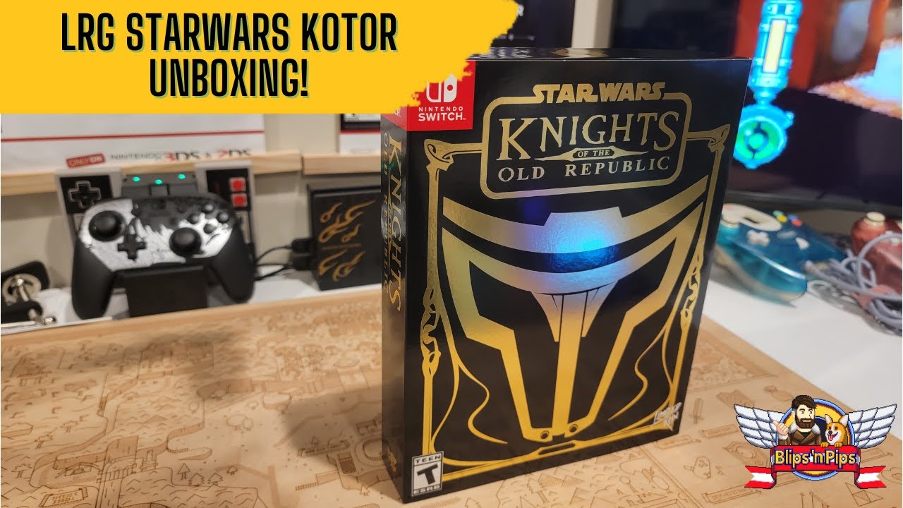 Star Wars KOTOR Switch Collectors Edition Unboxing!