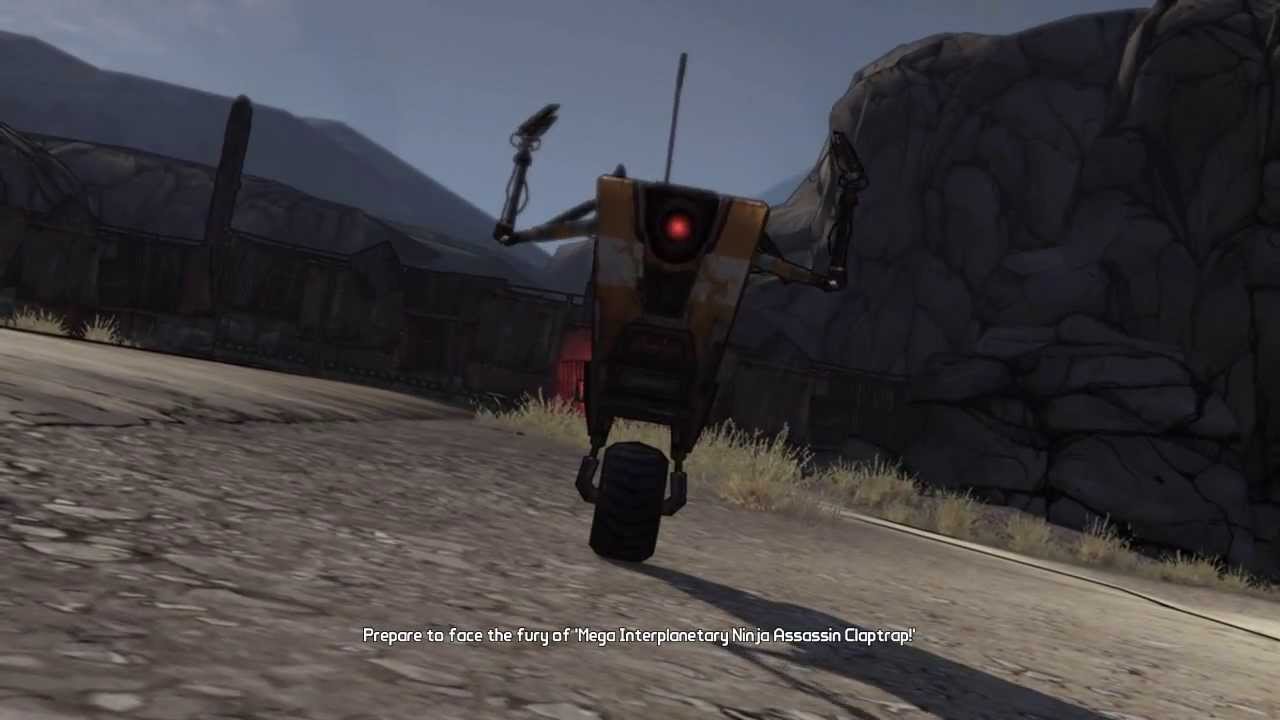 Borderlands - Claptrap Kills Marcus