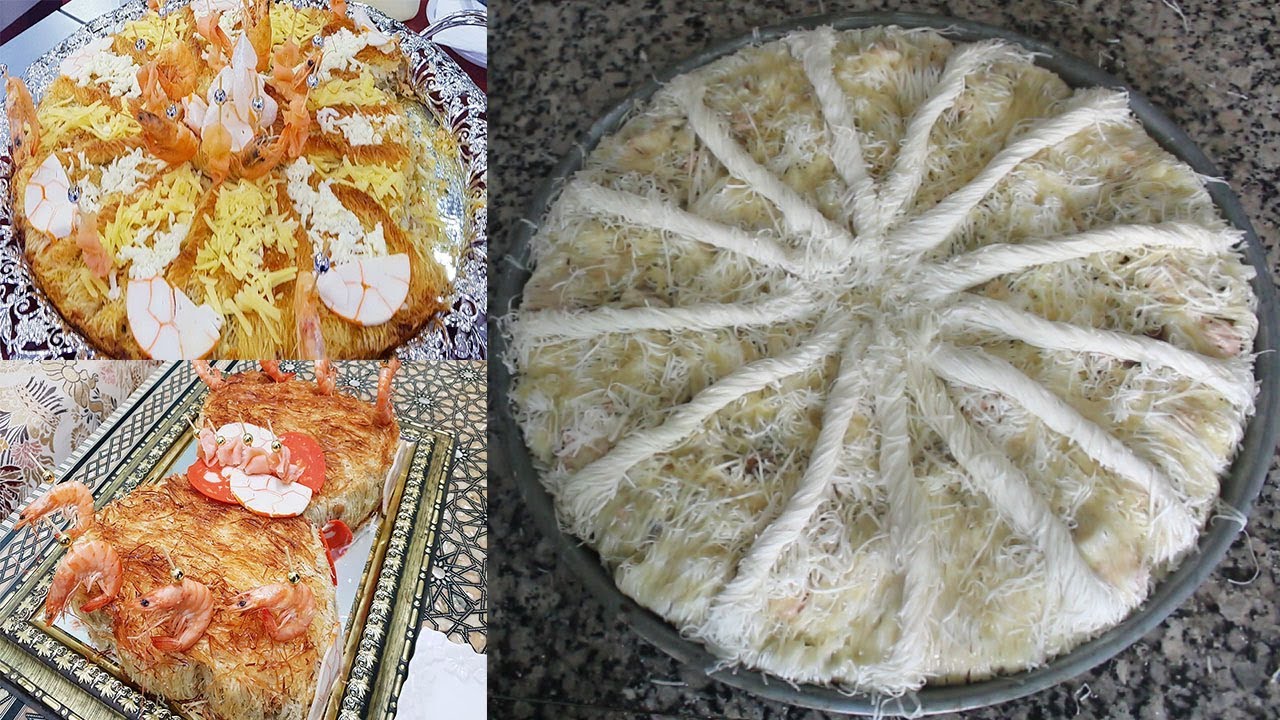 بسطيلات مغربية راااااقية  بدون ورقة البسطيلة  /تعاون ثلاثي البيضاء gravlax