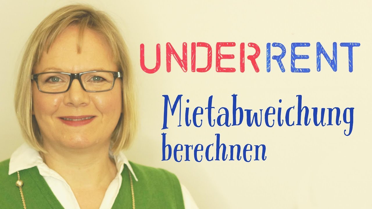 Zu niedrige Mieth&ouml;he (underrent) bei Renditeobjekt berechnen