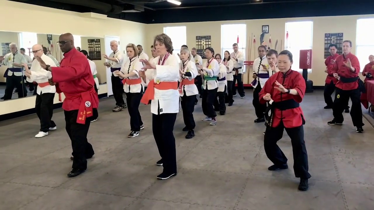 US Kuo Shu Academy  Tai Chi Chuan Yang Long Form Section Two