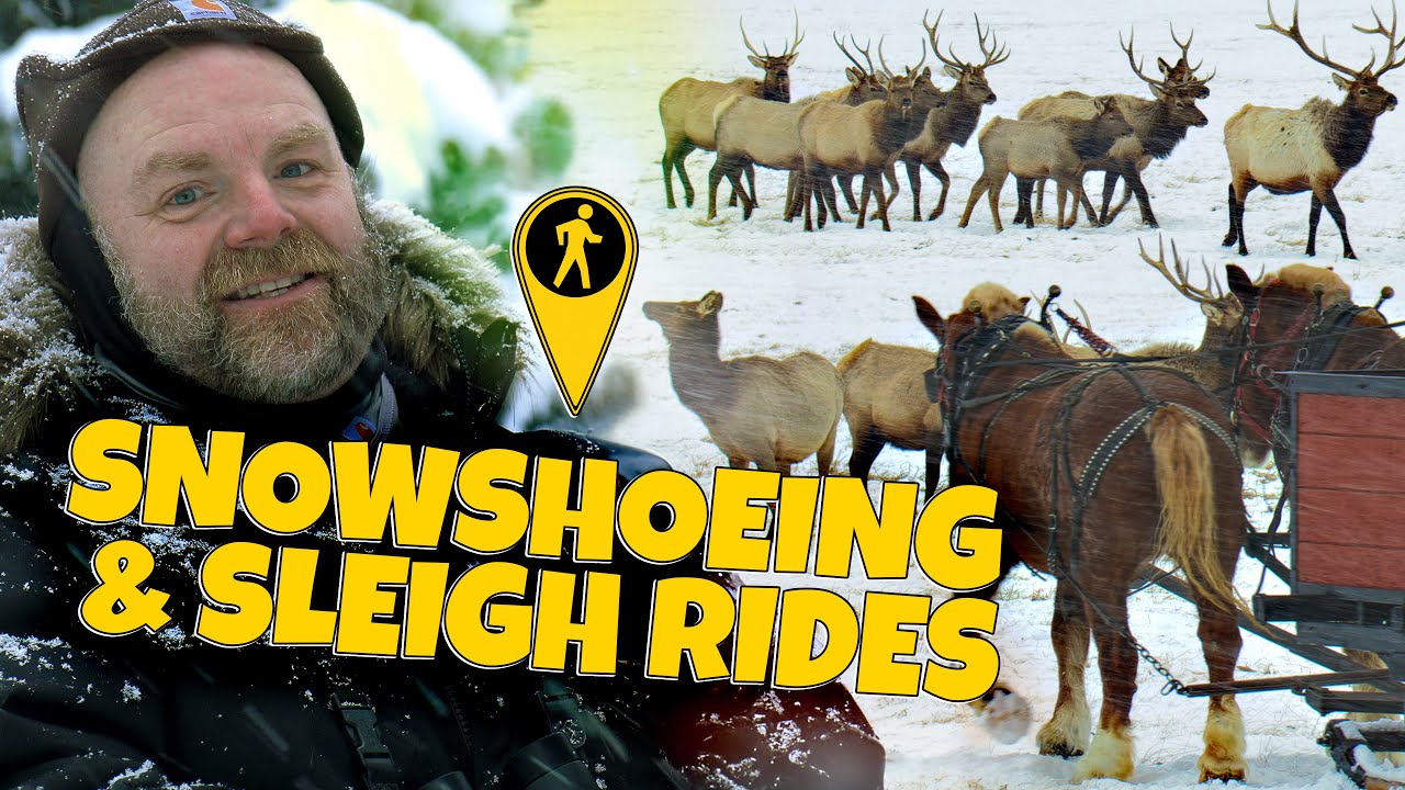 Ultimate Snowshoeing & Sleigh Riding in Jackson, Wyoming | On Location - Ep. 201 Winter Wonderland