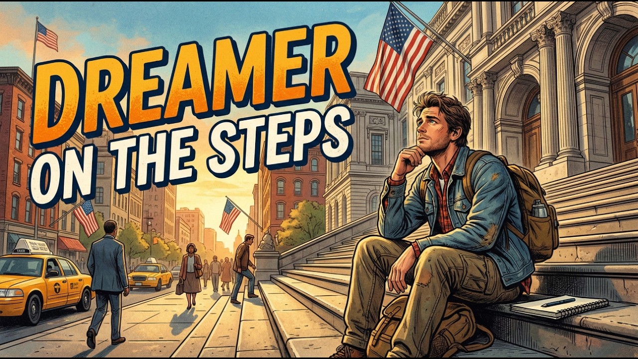 Dreamer on the Steps | American Dream Anthem | Inspirational Epic Orchestral Rock