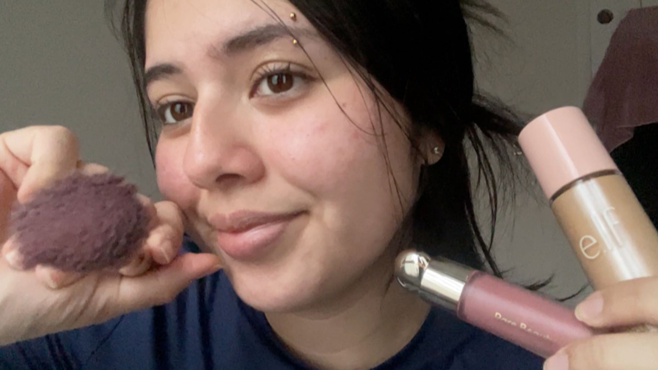 ASMR Doing Your Makeup (slightly chaotic)