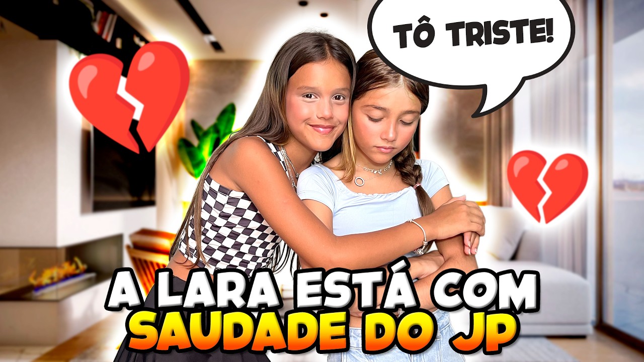 A LARA ESTÁ COM MUITA SAUDADE DO JP 💔 • Mafê Rangel •