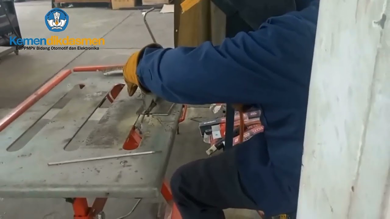 Teknik Pengelasan SMAW Posisi 2F 