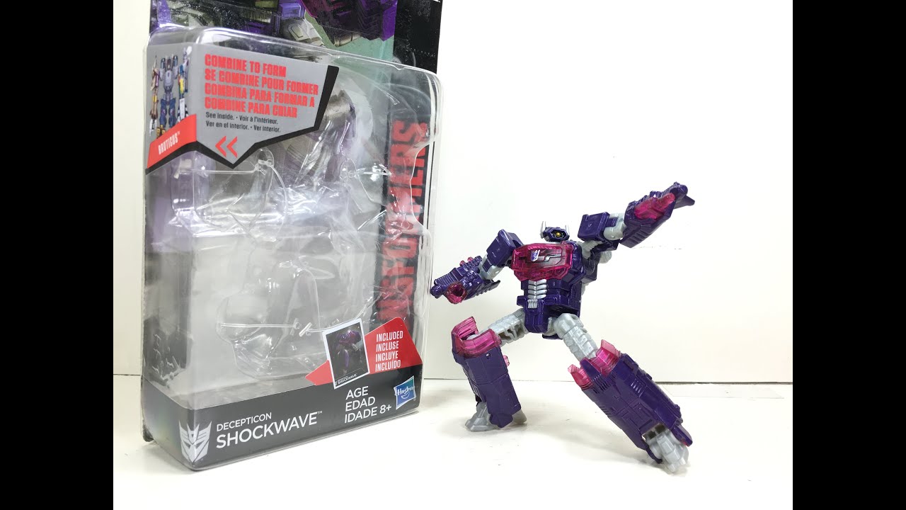 Transformers Combiner Wars Legends Shockwave Generations Review