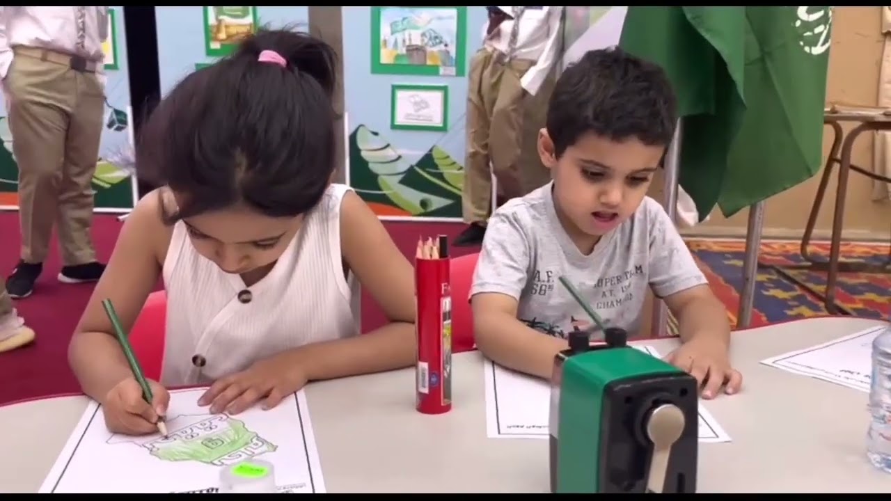 اليوم الوطني السعودي ٩٣/ركن التعليم بمحافظة الرس /اليوم ٢