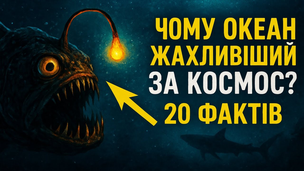 Чому ОКЕАН ЖАХЛИВІШИЙ за КОСМОС? 20 ФАКТІВ, ВІД ЯКИХ ХОЛОНЕ КРОВ