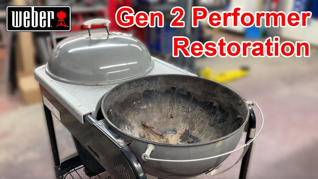 Weber Deluxe Performer Restoration, From Start to Finish!