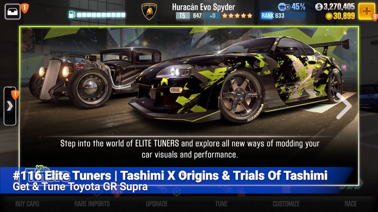 #116 CSR Racing 2 | Elite Tuners | Tashimi X: Origins and Trials of Tashimi X