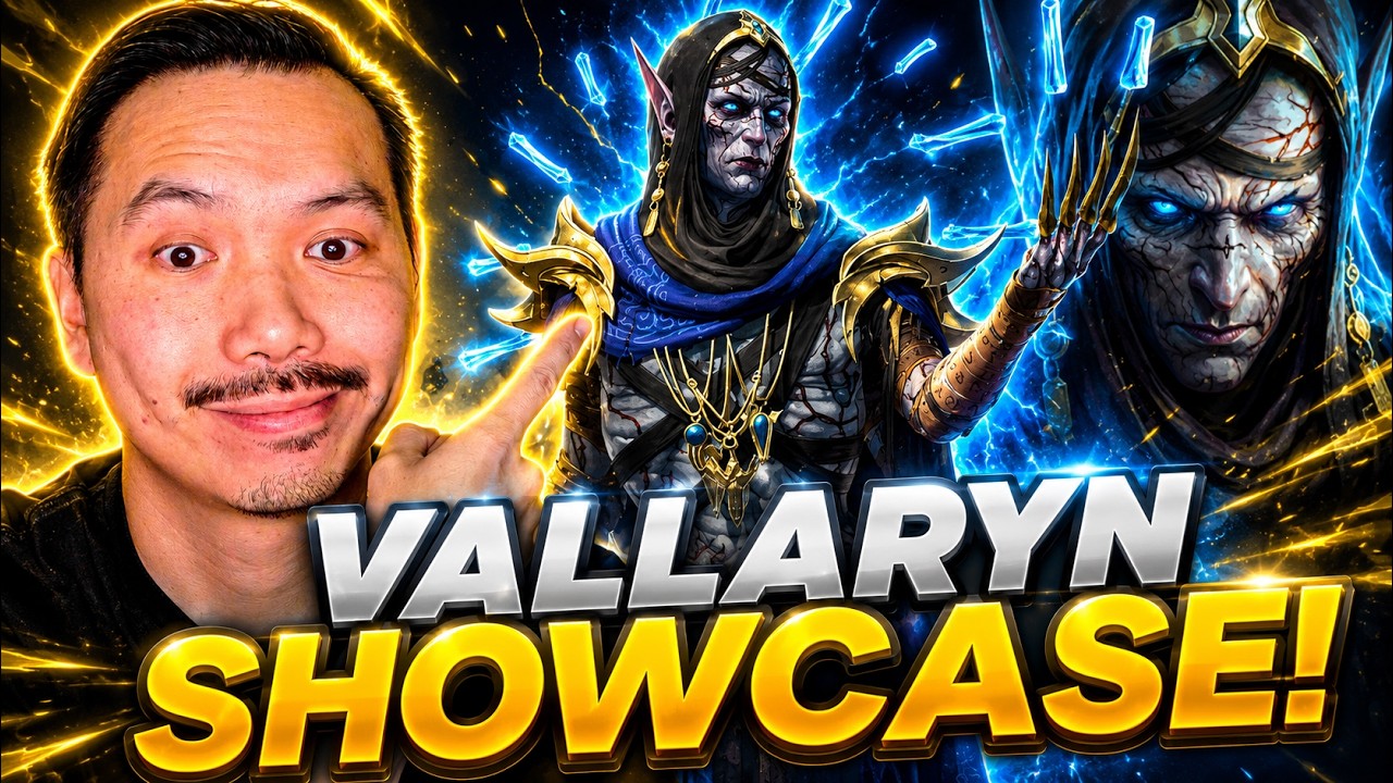 NEW FREE CHAMPION VALLARYN FIRST PLAY TEST SHOWCASE! I'M SURPRISED! | RAID: SHADOW LEGENDS