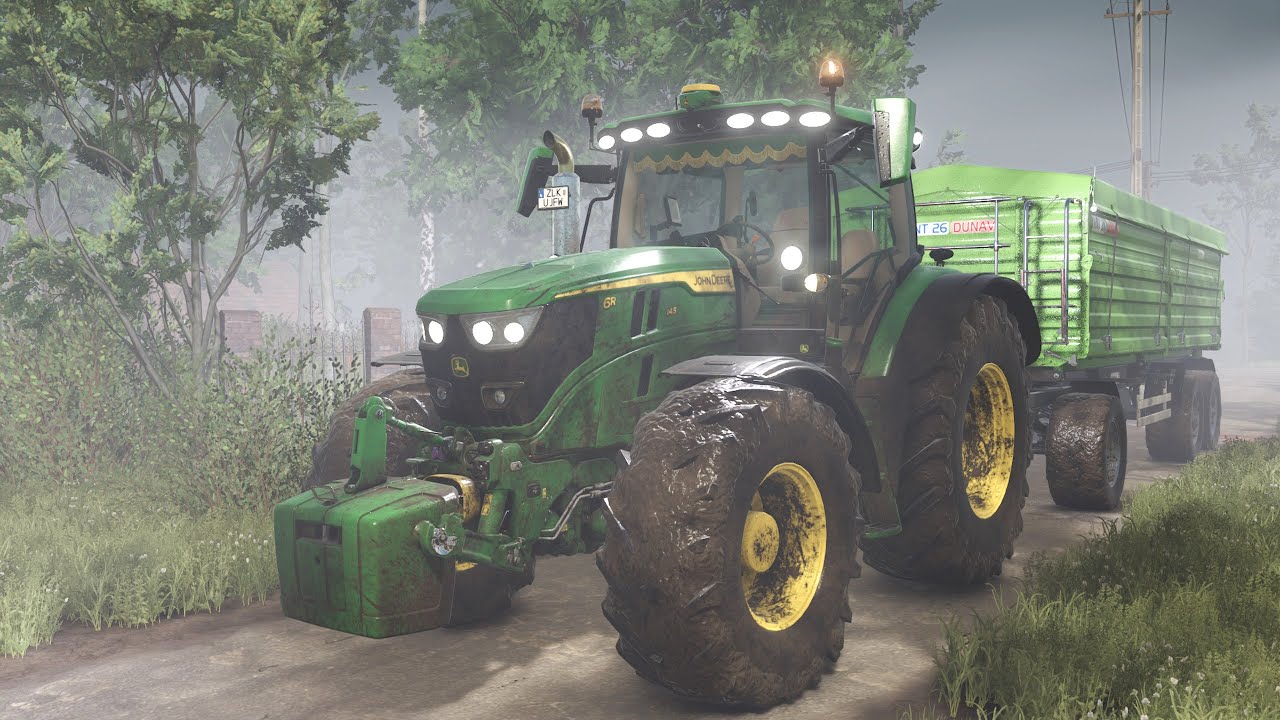 ✅ #fs25   John Deere 6R Series Pack 🚜 | Modhub version ⚙️