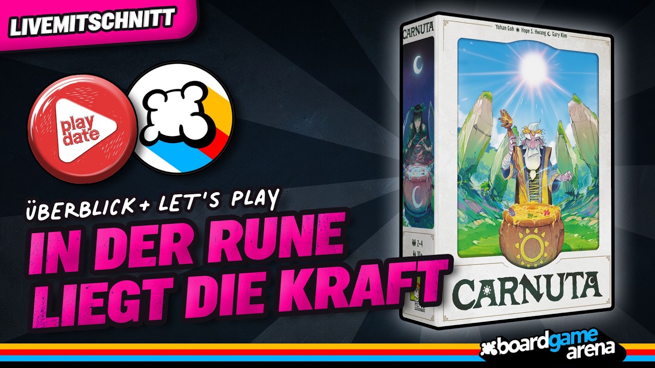 CARNUTA - Brettspiel - Regeln & Let's Play - Board Game Arena