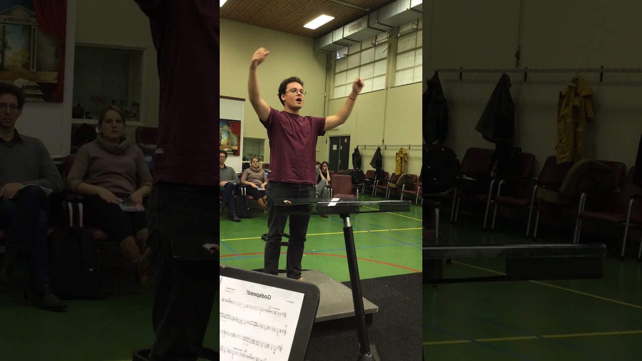 Rehearsal with the Fanfare Band 