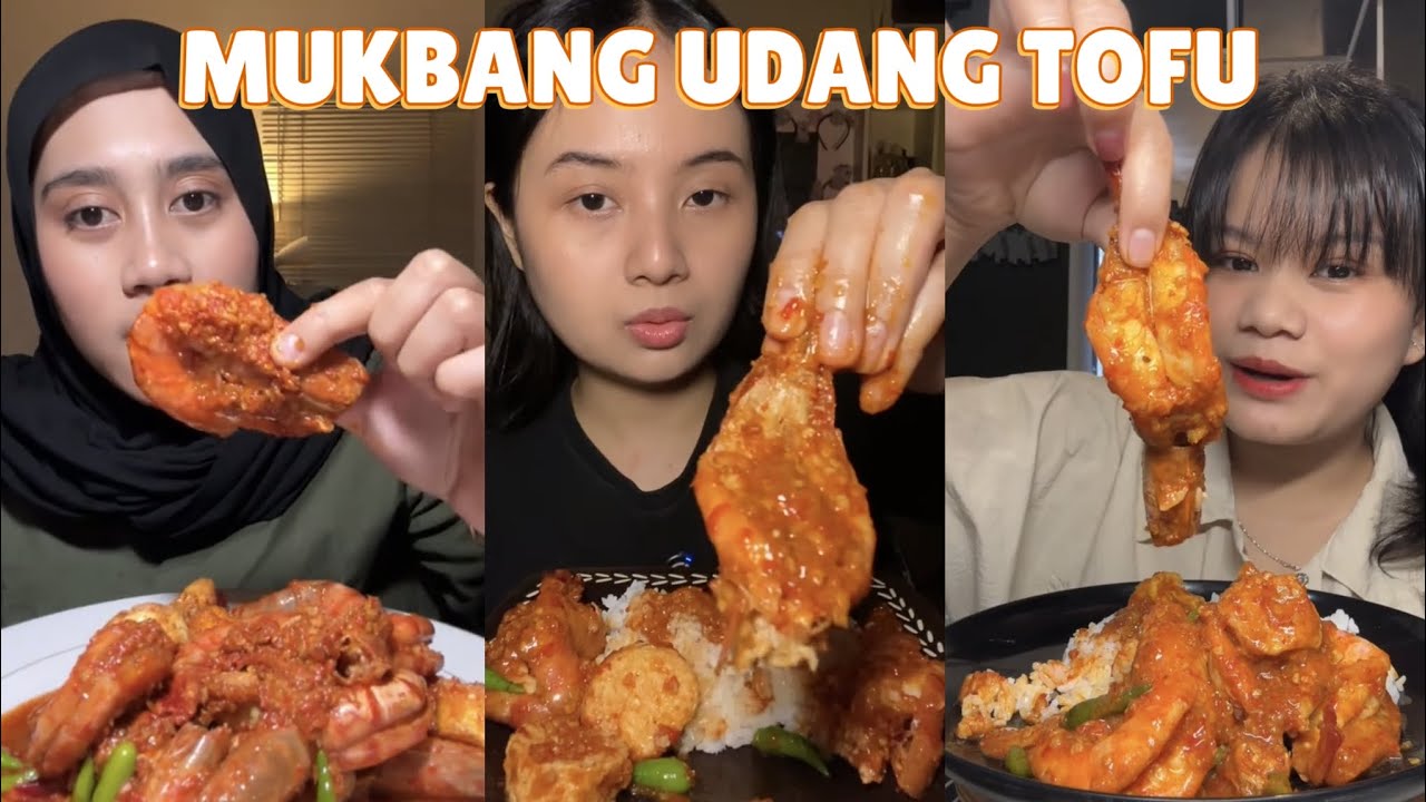 MUKBANG UDAH TOFU 🦐🤤😋 ||
