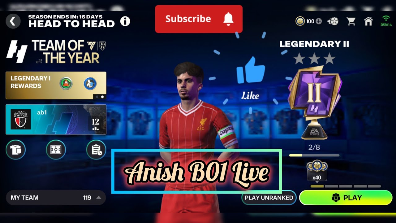 🛑 Toty Rank Push Division Rivals 🛑 H 2 H 🛑 #easportsfc #livefootballmatch  #fcmobilegameplay #fc26 