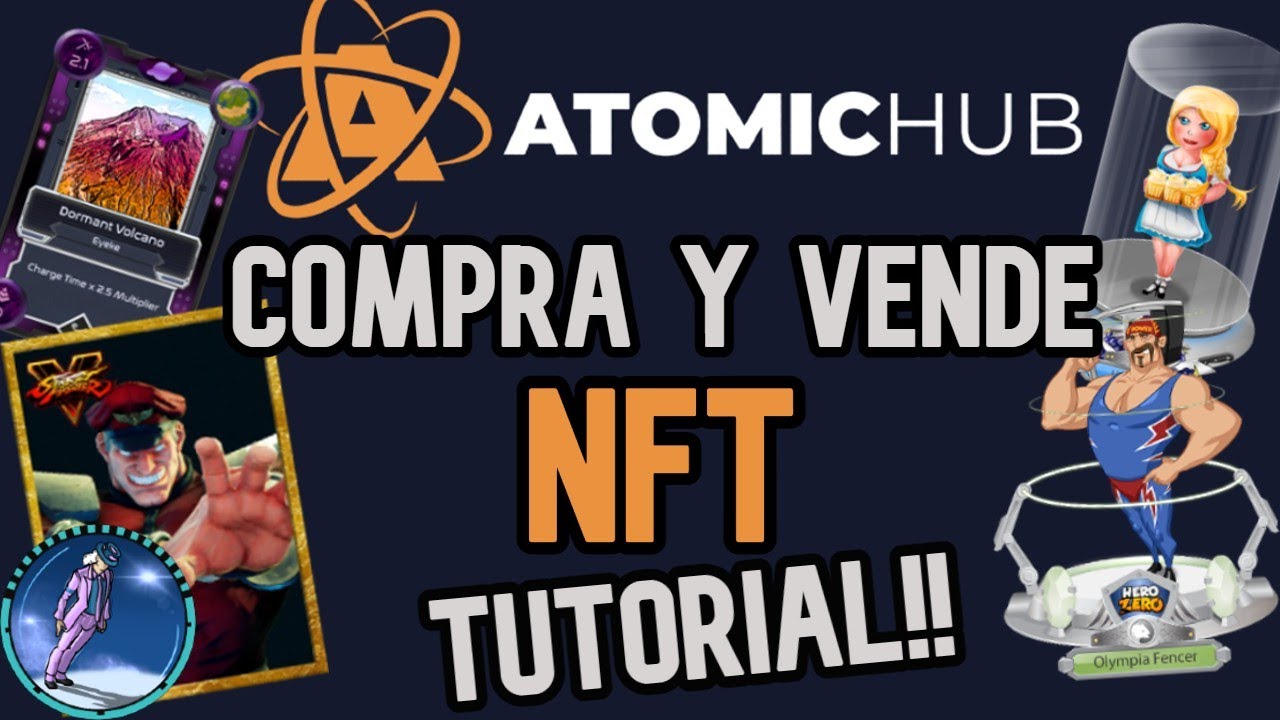 Como comprar y vender NFT en AtomicHub- EOS - WAX - tutorial sencillo!!!