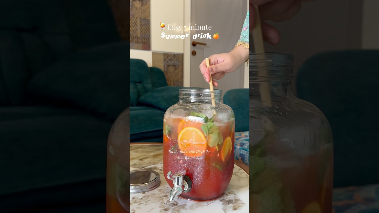 Easy Party Punch Recipe🍹 #punch #recipe #drinkrecipe #summerdrink #easyrecipes #recipeoftheday