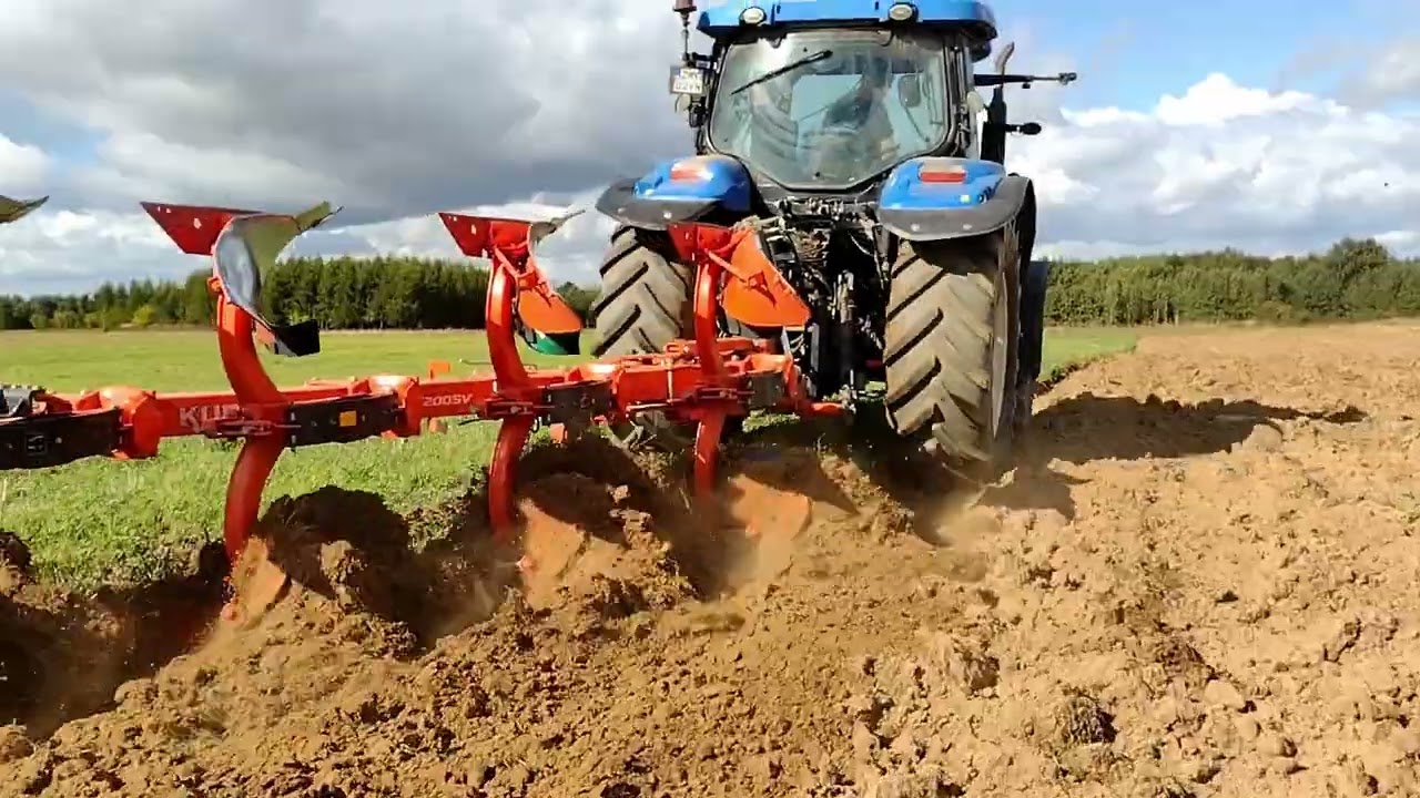 🔥Orka 2022🔥 New Hollandt t6070💙 + KUBOTA 🧡 Orka na całego!!!