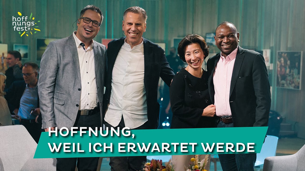Bernd Gombert und Sebastian Cuthbert bei hoffnungsfest | Hoffnung, weil ich erwartet werde