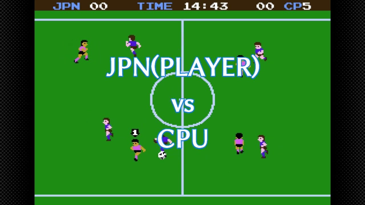 【SOCCER】154th　JPN(PLAYER) vs  CPU