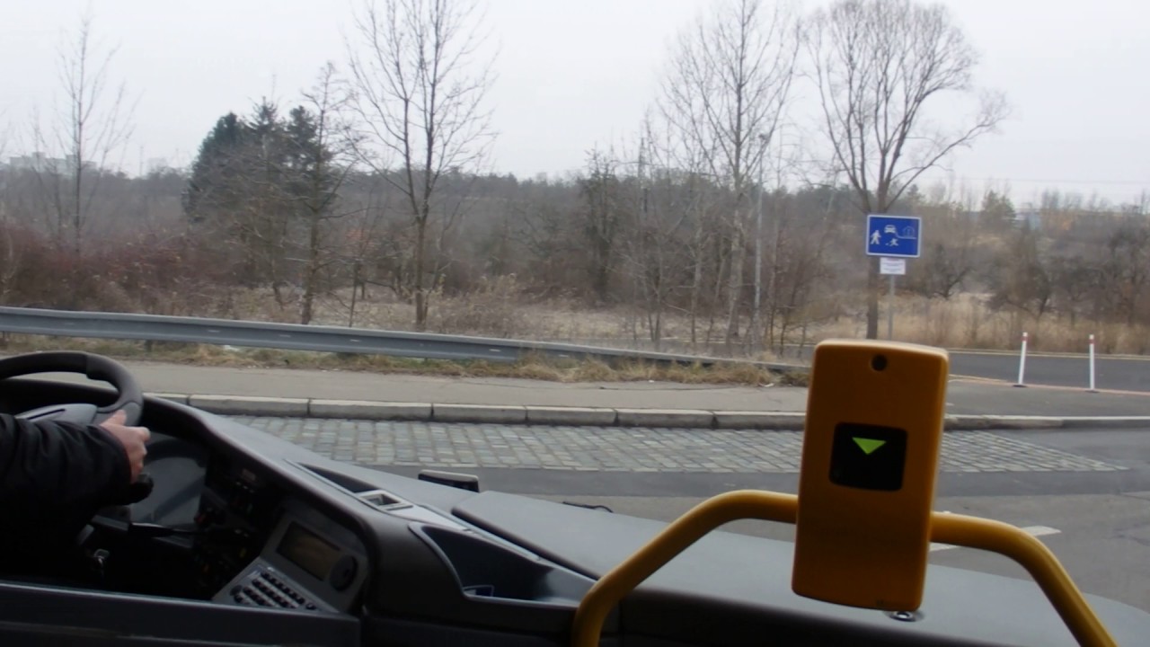 Jízda linkou 341 v trase Točná - Obchodní náměstí