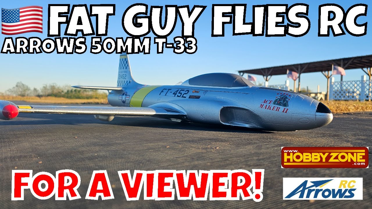 ARROWS 50MM T-33 HELPING OUT A VIEWER by FGFRC #aviation #rcjets #rc
