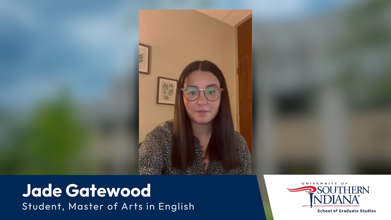 Advice from a current graduate student. A discussion with Jade Gatewood