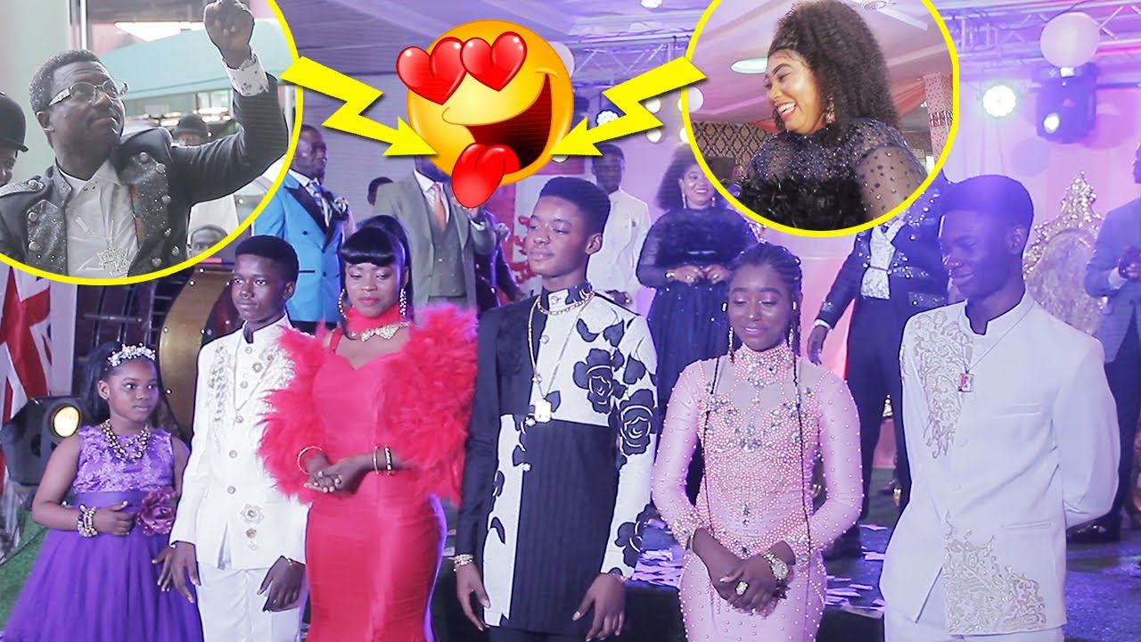 Wow..Opambour finally shows all his children,narrates his hardship & happy moment he had having them