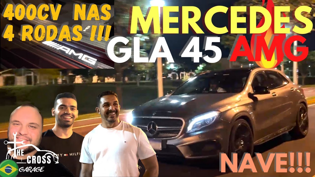 Mercedes GLA 45 AMG - Motor 2.0 4 cilindros mais potente do mundo !!!
