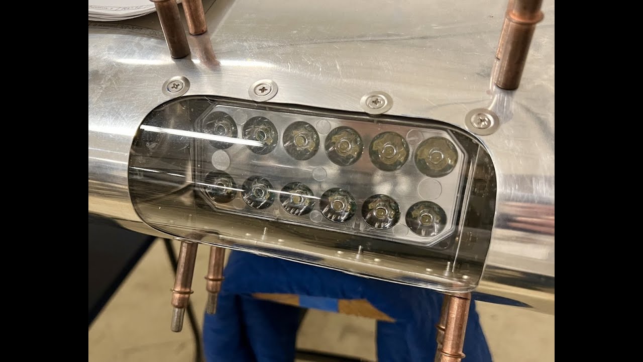 Van's RV-12 Build: LED Recognition Light Installation