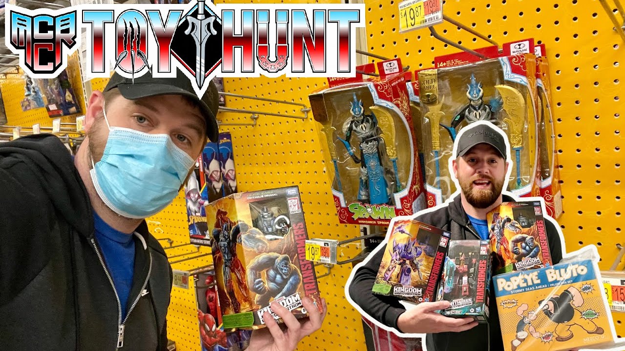 Toy Hunt @ Rebel Base Comics and Toys, 3 Walmart, and 4 Target.  Hunting Transformers, WWE, Legends