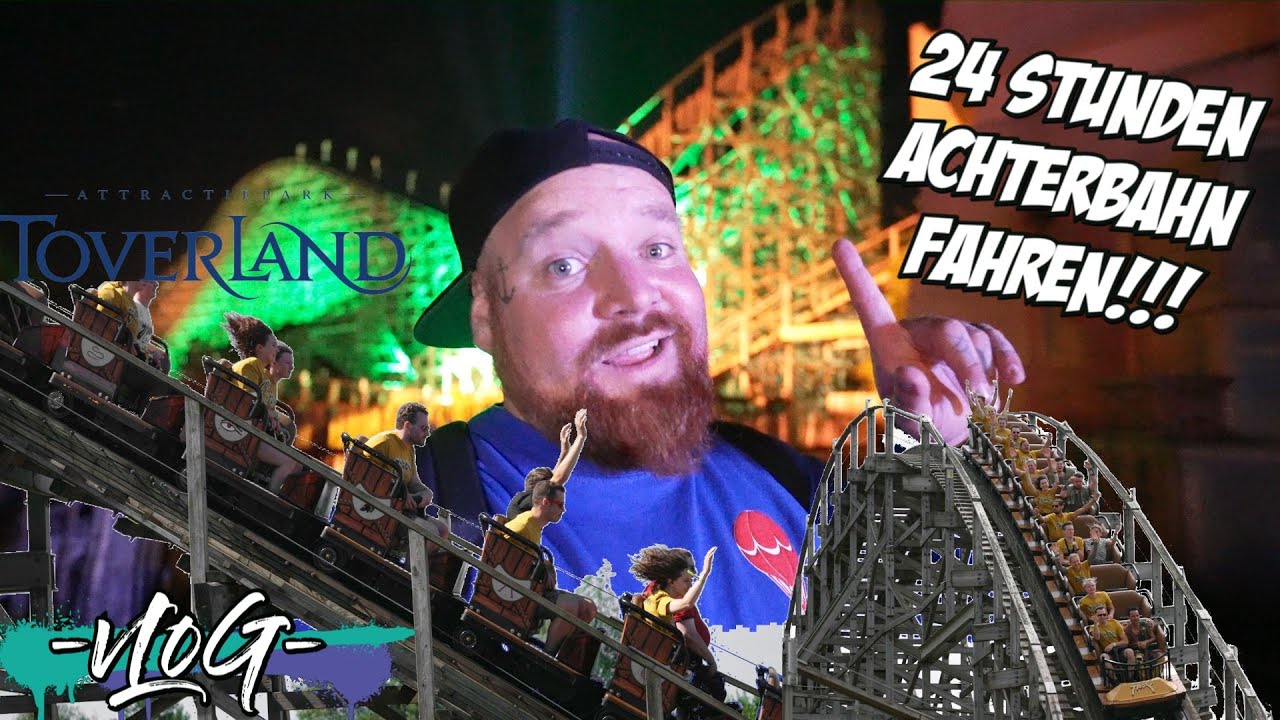 24-hour roller coaster rides! Day and night at the Troy Coaster Challenge at Toverland - RideReview