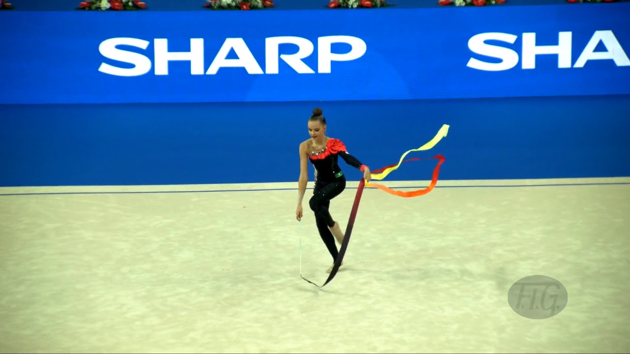 AVERINA Dina (RUS) - 2017 Rhythmic Worlds, Pesaro (ITA) - Qualifications Ribbon