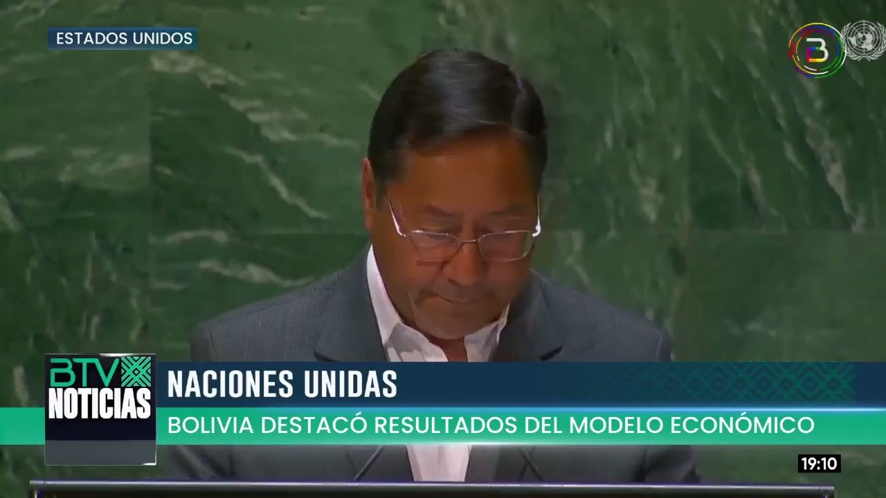 Naciones Unidas: Bolivia destac&oacute; los resultados positivos del modelo econ&oacute;mico