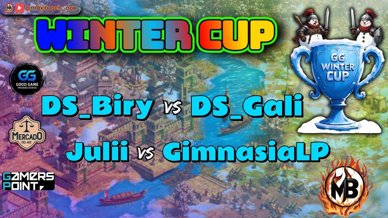 🏆GG Winter Cup🏆- DS_Biry vs DS_Gali // Julii vs GimnasiaLP -