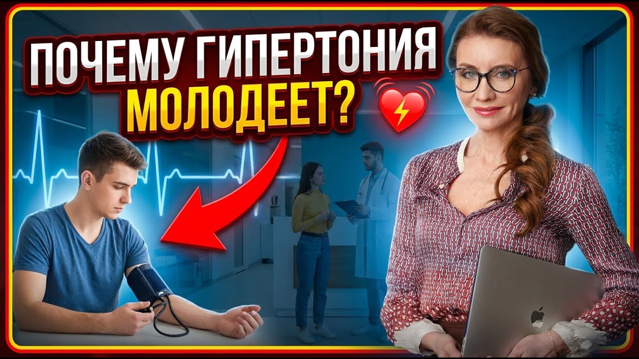 Почему гипертония молодеет
