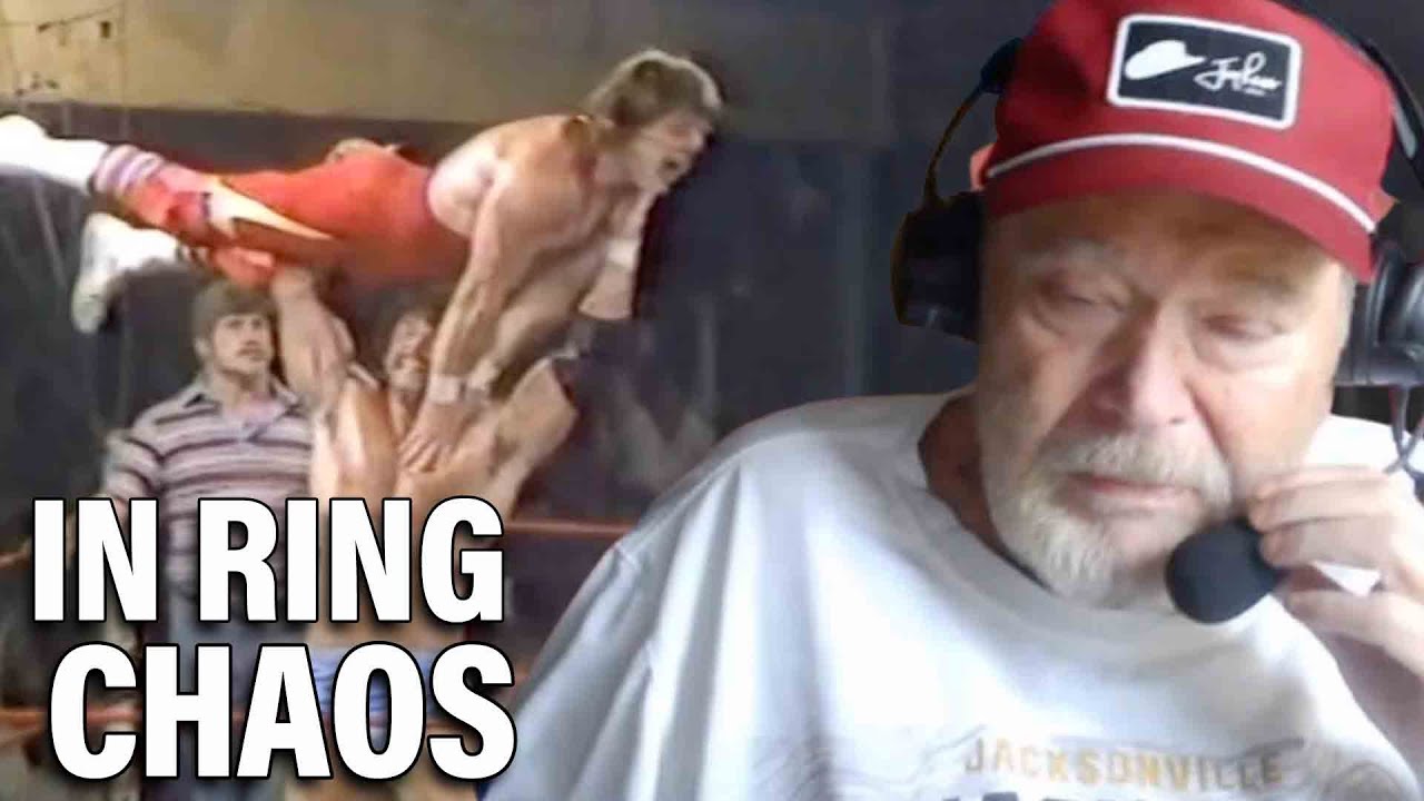 JIM ROSS calls a six man tag classic